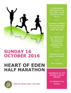 Heart of Eden Half Marathon